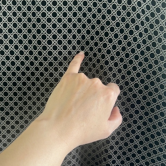 Gap Black/Beige Circle Print Stretch Pull On A Line Skirt Size M - Picture 13 of 14